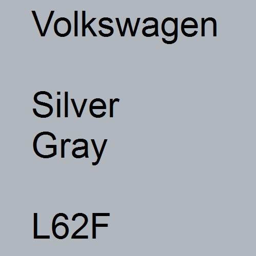 Volkswagen, Silver Gray, L62F.